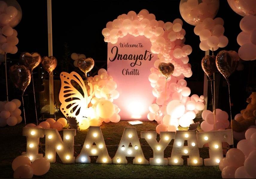 Luxury reception details